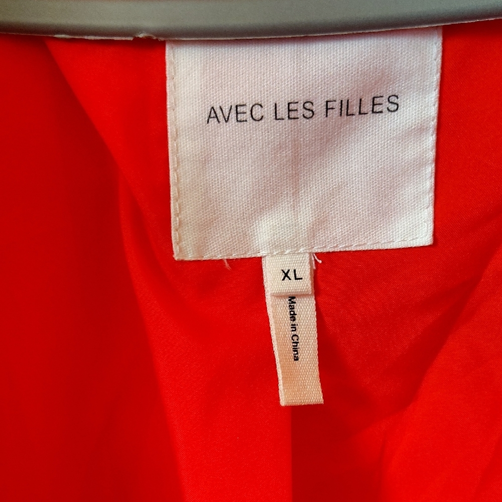 Avec Les Filles Vibrant Red Garment